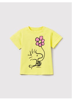 OVS T-Shirt PEANUTS 1449518 Żółty Regular Fit ze sklepu MODIVO w kategorii Bluzki dziewczęce - zdjęcie 168634964