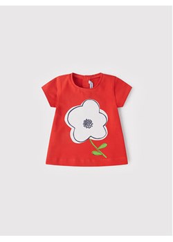 Mayoral T-Shirt 1033 Czerwony Regular Fit ze sklepu MODIVO w kategorii Bluzki dziewczęce - zdjęcie 168635284