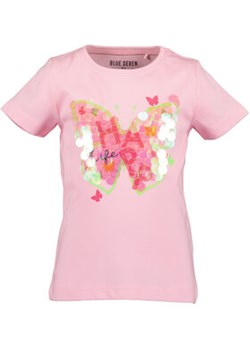 Blue Seven T-Shirt 702283 X Różowy Regular Fit ze sklepu MODIVO w kategorii Bluzki dziewczęce - zdjęcie 168636060