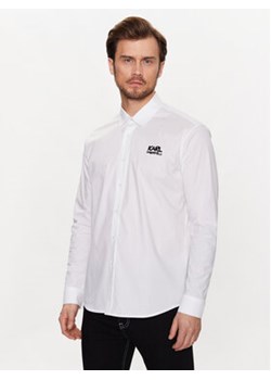 KARL LAGERFELD Koszula 605980 531600 Biały Regular Fit ze sklepu MODIVO w kategorii Koszule męskie - zdjęcie 168636864