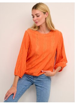 Kaffe T-Shirt Tio 10507286 Pomarańczowy Loose Fit ze sklepu MODIVO w kategorii Bluzki damskie - zdjęcie 168636890