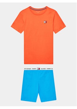 Tommy Hilfiger Piżama UB0UB00491 Kolorowy Regular Fit ze sklepu MODIVO w kategorii Piżamy dziecięce - zdjęcie 168637114