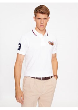 Polo Ralph Lauren Polo 710900614001 Biały Custom Slim Fit ze sklepu MODIVO w kategorii T-shirty męskie - zdjęcie 168637160