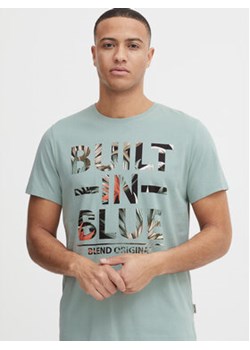 Blend T-Shirt 20715039 Zielony Regular Fit ze sklepu MODIVO w kategorii T-shirty męskie - zdjęcie 168637501