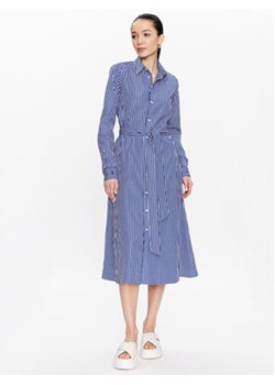 Polo Ralph Lauren Sukienka koszulowa 211891430001 Granatowy Regular Fit ze sklepu MODIVO w kategorii Sukienki - zdjęcie 168637704