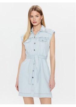 Pinko Sukienka jeansowa Quash 100337 A0G1 Niebieski Regular Fit ze sklepu MODIVO w kategorii Sukienki - zdjęcie 168639122