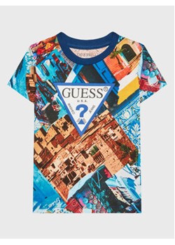Guess T-Shirt N3GI05 K8HM3 Kolorowy Regular Fit ze sklepu MODIVO w kategorii T-shirty chłopięce - zdjęcie 168639350