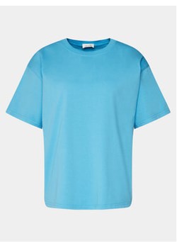 American Vintage T-Shirt Fizvalley FIZ02AE24 Niebieski Regular Fit ze sklepu MODIVO w kategorii Bluzki damskie - zdjęcie 168639391