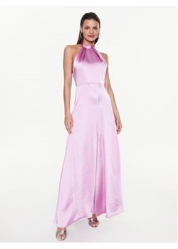Pinko Sukienka wieczorowa La Rioja 100102 Z345 Różowy Regular Fit ze sklepu MODIVO w kategorii Sukienki - zdjęcie 168639591