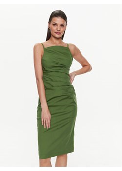 Marella Sukienka koktajlowa Filing 2332213532 Zielony Slim Fit ze sklepu MODIVO w kategorii Sukienki - zdjęcie 168639680