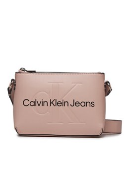 Calvin Klein Jeans Torebka Sculpted Camera Pouch21 Mono K60K610681 Różowy ze sklepu MODIVO w kategorii Listonoszki - zdjęcie 168640053