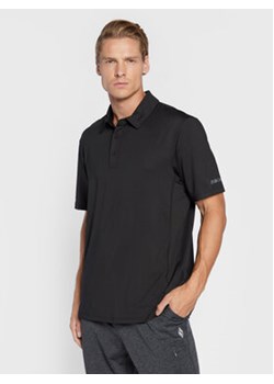 Skechers Polo Air M1TO54 Czarny Regular Fit ze sklepu MODIVO w kategorii T-shirty męskie - zdjęcie 168640174