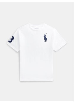 Polo Ralph Lauren T-Shirt 323832907037 Biały Regular Fit ze sklepu MODIVO w kategorii T-shirty chłopięce - zdjęcie 168640332