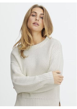 Fransa Sweter 20611827 Écru Regular Fit ze sklepu MODIVO w kategorii Swetry damskie - zdjęcie 168640430