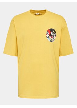 Redefined Rebel T-Shirt Lee 221115 Żółty Relaxed Fit ze sklepu MODIVO w kategorii T-shirty męskie - zdjęcie 168641441