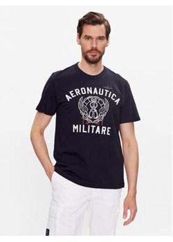 Aeronautica Militare T-Shirt 231TS2095J597 Granatowy Regular Fit ze sklepu MODIVO w kategorii T-shirty męskie - zdjęcie 168641551