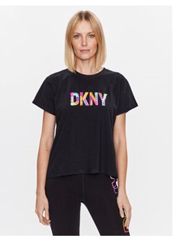 DKNY Sport T-Shirt DP3T9363 Czarny Classic Fit ze sklepu MODIVO w kategorii Bluzki damskie - zdjęcie 168641633