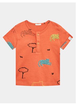 United Colors Of Benetton T-Shirt 3ZCTAQ00F Pomarańczowy Regular Fit ze sklepu MODIVO w kategorii Koszulki niemowlęce - zdjęcie 168641830