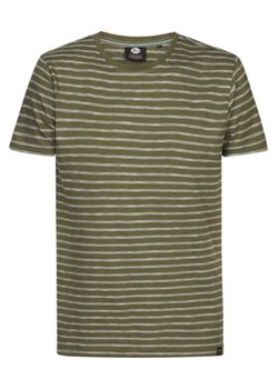 Petrol Industries T-Shirt M-1030-TSR642 Zielony Regular Fit ze sklepu MODIVO w kategorii T-shirty męskie - zdjęcie 168641841