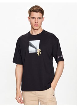 Champion T-Shirt 218924 Czarny Regular Fit ze sklepu MODIVO w kategorii T-shirty męskie - zdjęcie 168641853