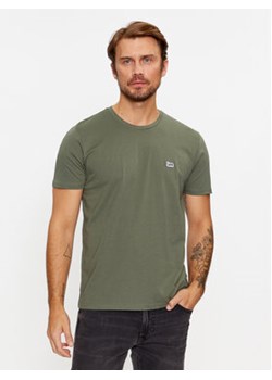 Lee T-Shirt 112341715 Zielony Regular Fit ze sklepu MODIVO w kategorii T-shirty męskie - zdjęcie 168641932