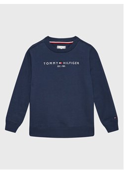 Tommy Hilfiger Bluza Essential KS0KS00212 M Granatowy Regular Fit ze sklepu MODIVO w kategorii Bluzy chłopięce - zdjęcie 168642241