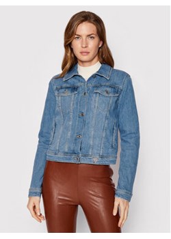 Guess Kurtka jeansowa W2GN25 D4MS1 Niebieski Regular Fit ze sklepu MODIVO w kategorii Kurtki damskie - zdjęcie 168642414