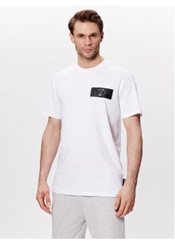 Plein Sport T-Shirt SACC MTK6027 SJY001N Biały Regular Fit ze sklepu MODIVO w kategorii T-shirty męskie - zdjęcie 168642674
