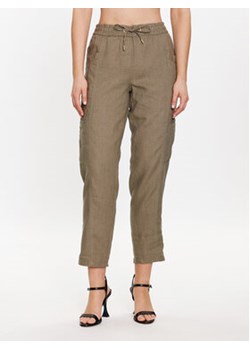 Olsen Spodnie materiałowe 14002059 Khaki Regular Fit ze sklepu MODIVO w kategorii Spodnie damskie - zdjęcie 168643430