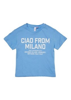 Vero Moda Girl T-Shirt 10282260 Niebieski Regular Fit ze sklepu MODIVO w kategorii Bluzki dziewczęce - zdjęcie 168643993
