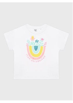 OVS T-Shirt 1764473 Biały Regular Fit ze sklepu MODIVO w kategorii Bluzki dziewczęce - zdjęcie 168644160