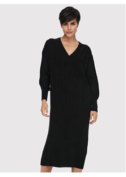 ONLY Sukienka dzianinowa New Tessa 15236372 Czarny Regular Fit ze sklepu MODIVO w kategorii Sukienki - zdjęcie 168644182