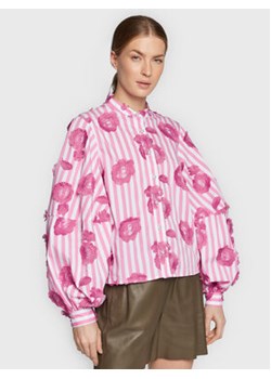 Custommade Koszula Bondie 999326254 Różowy Relaxed Fit ze sklepu MODIVO w kategorii Koszule damskie - zdjęcie 168644520