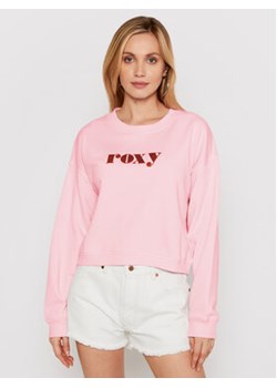 Roxy Bluza Break Away Crew ERJFT04394 Różowy Regular Fit ze sklepu MODIVO w kategorii Bluzy damskie - zdjęcie 168644784