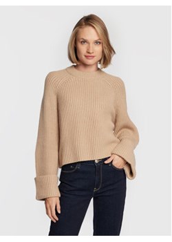 Edited Sweter Brittany EDT4463003000002 Beżowy Regular Fit ze sklepu MODIVO w kategorii Swetry damskie - zdjęcie 168645204