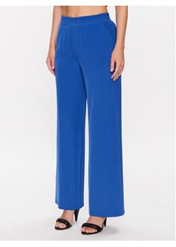 Kontatto Spodnie materiałowe NO7028 Niebieski Relaxed Fit ze sklepu MODIVO w kategorii Spodnie damskie - zdjęcie 168645482