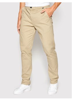 Hurley Spodnie materiałowe Worker Icon MPT0000990 Beżowy Slim Fit ze sklepu MODIVO w kategorii Spodnie męskie - zdjęcie 168645600