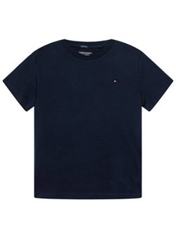 Tommy Hilfiger T-Shirt KB0KB04140 S Granatowy Regular Fit ze sklepu MODIVO w kategorii T-shirty chłopięce - zdjęcie 168645602