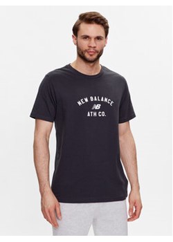 New Balance T-Shirt MT31907 Czarny Regular Fit ze sklepu MODIVO w kategorii T-shirty męskie - zdjęcie 168645831