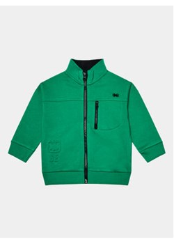 United Colors Of Benetton Bluza 30UNG502N Zielony Regular Fit ze sklepu MODIVO w kategorii Bluzy chłopięce - zdjęcie 168645861
