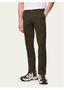 Boss Chinosy Schino 50379152 Zielony Slim Fit ze sklepu MODIVO w kategorii Spodnie męskie - zdjęcie 168646461
