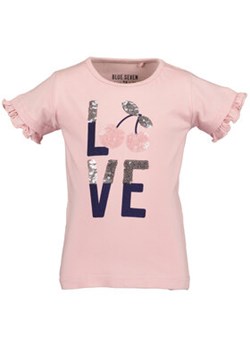Blue Seven T-Shirt 702266 X Różowy Regular Fit ze sklepu MODIVO w kategorii Bluzki dziewczęce - zdjęcie 168646473