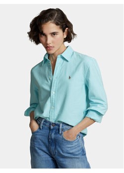 Polo Ralph Lauren Koszula Ls Rx Anw St 211932521005 Niebieski Relaxed Fit ze sklepu MODIVO w kategorii Koszule damskie - zdjęcie 168646610