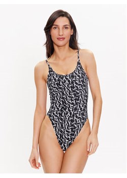 Calvin Klein Swimwear Strój kąpielowy KW0KW02086 Czarny ze sklepu MODIVO w kategorii Stroje kąpielowe - zdjęcie 168646810