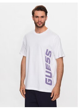 Guess T-Shirt France Z3YI10 I3Z14 Biały Regular Fit ze sklepu MODIVO w kategorii T-shirty męskie - zdjęcie 168646844