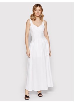 Silvian Heach Sukienka codzienna PGP22129VE Biały Regular Fit ze sklepu MODIVO w kategorii Sukienki - zdjęcie 168647080