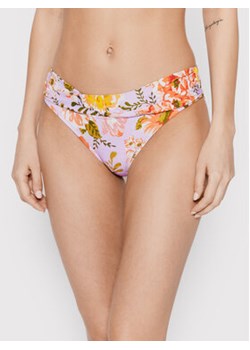 Seafolly Dół od bikini Paradise Garden 44320-960 Fioletowy ze sklepu MODIVO w kategorii Stroje kąpielowe - zdjęcie 168647212