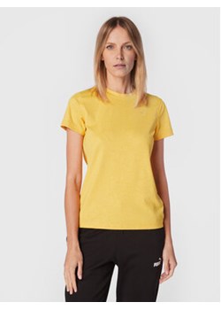 Puma T-Shirt Inland 535814 Żółty Classic Fit ze sklepu MODIVO w kategorii Bluzki damskie - zdjęcie 168647222