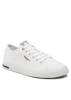 Pepe Jeans Tenisówki Kenton Road M PMS30910 Biały ze sklepu MODIVO w kategorii Trampki męskie - zdjęcie 168648221