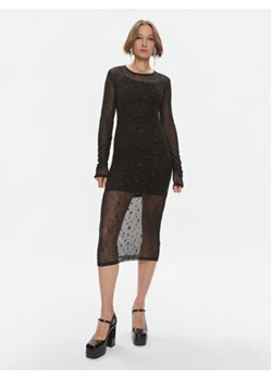 Please Sukienka koktajlowa A1VNCAP000 Czarny Slim Fit ze sklepu MODIVO w kategorii Sukienki - zdjęcie 168648872